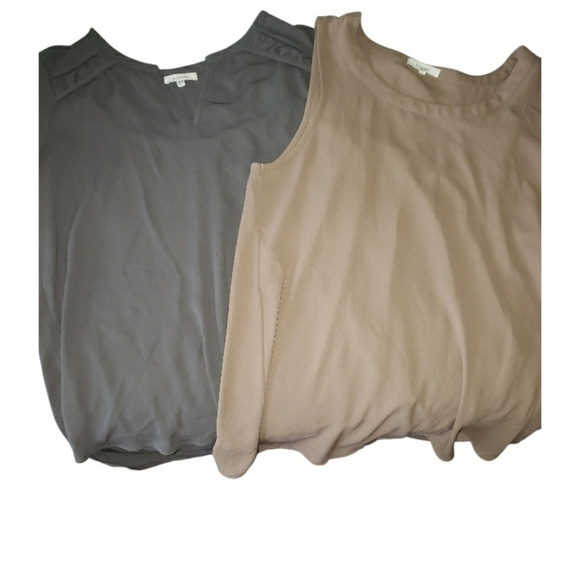 2- Pleione By Anthropology Blouses- S - Picture 1 of 8